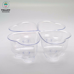 Jetable bol <span class=keywords><strong>de</strong></span> gelée avec logo personnalisé pp tasse 50 ml en plastique coupes à dessert - Product Image 6