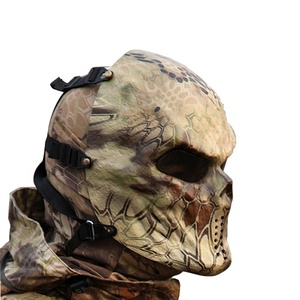 SINAIRSOFT Typhoon Kamuflaj Avcılık Maskeleri Askeri CS Wargame Paintball Airsoft Kafatası Tam Yüz Maskesi - Product Image 4