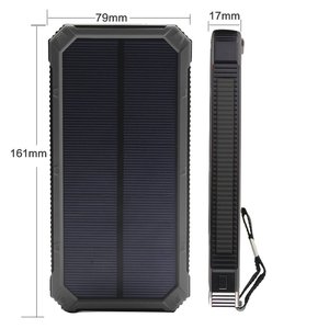 Energía Verde 15000 mAh Flexible teléfono móvil Banco de la energía del cargador de batería Solar - Product Image 2