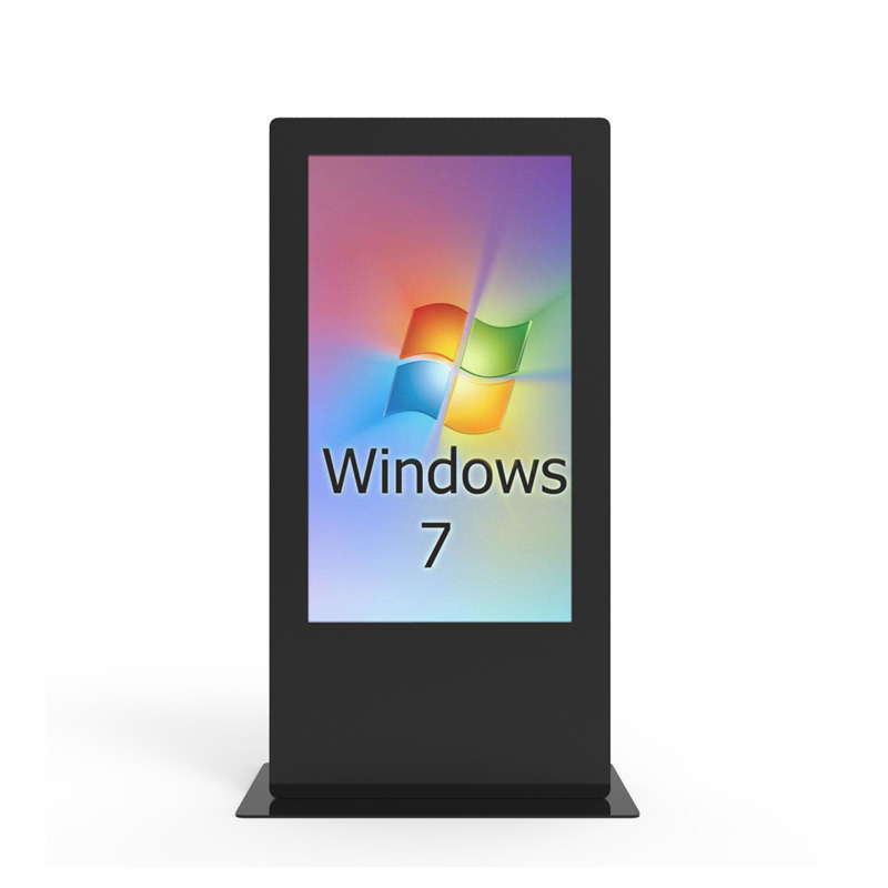 Датчик пола Lcd гостиницы 75 дюймов напольный водить положением водить датчик дисплея рекламы рекламируя цифров