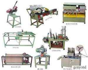 Fornecimento de fábrica de Xangai Máquina para fazer pauzinhos de madeira descartáveis aprovados pela CE