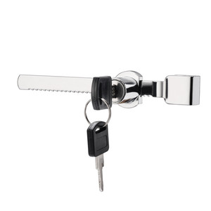 TK318 En Alliage de Zinc Meubles Affichage serrure de <span class=keywords><strong>porte</strong></span> <span class=keywords><strong>coulissante</strong></span> en verre vitrine Serrure - Product Image 6