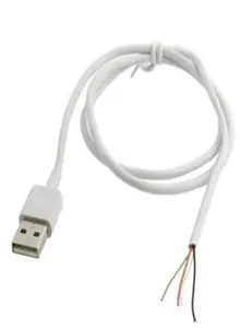 Usb am per aprire cavo di filo, usb tipo c maschio a open ended cavo di filo, open end cavo usb