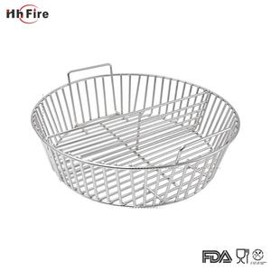 Resistente a la corrosión de barbacoa de acero inoxidable de carbón Ash <span class=keywords><strong>asador</strong></span> cesta encaja para huevo verde grande parrilla - Product Image 3