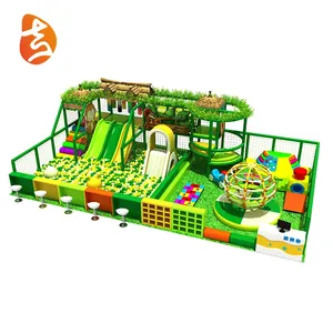 Beste Prijs Eenvoudige Kinderen Thuis Spelen Apparatuur Set Jungle Klimmen Structuur Kleine Buis Glijbaan Indoor Speeltuin Met Zacht Speelgoed