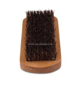 Pequeño redondo de madera natural de pelo de jabalí personalizado barba peine y cepillo de cerdas de jabalí de la barba para - Product Image 4