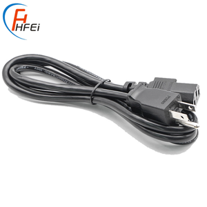 Câble d'alimentation électrique HF à 3 broches, câble américain, cordon d'alimentation CA à 3 broches, <span class=keywords><strong>Nema</strong></span> 5-15p vers IEC C13 - Product Image 3