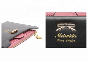 Durante mucho tiempo, las mujeres estilo monederos tarjeta multi posición señora cartera para venta - Product Image 5