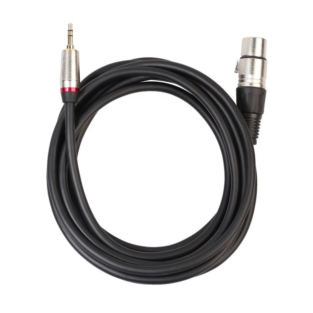 3.5mm to XLR Female Cable 1/8" TRS Stereo Male to 3pin XLR Female Adapter Cable