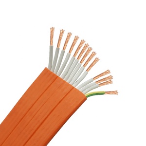 6 core многожильный гибкий плоский кабель лифта TVVB/6*2.5mm2 провод и кабель - Product Image 2