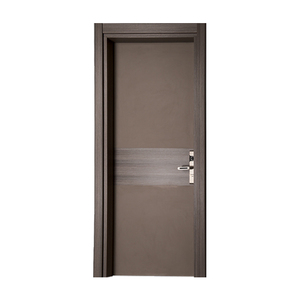Simple design <span class=keywords><strong>teck</strong></span> en bois <span class=keywords><strong>massif</strong></span> portes design intérieur porte en bois - Product Image 5