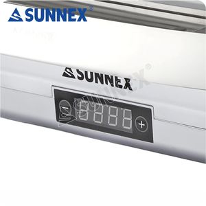 Sunnex ชุดจาน Chafing ไฟฟ้า,ชุดชั้นนำทำจากสเตนเลสสตีลหรูหรา13.5ltr - Product Image 2