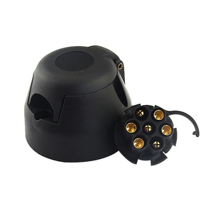 Bonne qualité Universal <span class=keywords><strong>remorque</strong></span> plug <span class=keywords><strong>De</strong></span> Connexion Électrique avec en plastique ou en aluminium shell 7 pôle - Product Image 1