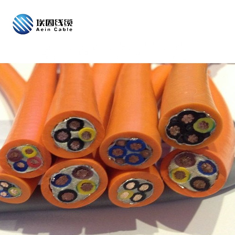 0,6/1kV оранжевый износостойкий PUR куртка DESINA Стандартный инвертор кабель DNC двигатель servo мощность кабель