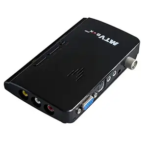 Fabrika fiyat Analog tv modülatör/araba analog tv tuner/harici analog tv tuner kutusu ile HD desteği CE sertifikalı