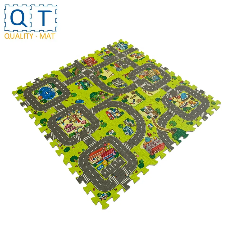 QT מחצלת ידידותית לסביבה חינוכיים צעצוע EVA Play Mat ילדים