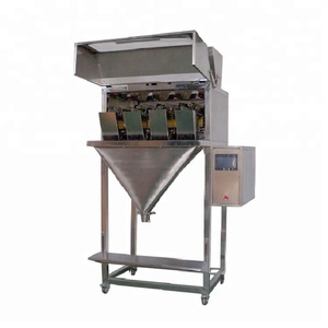 Vtops-báscula eléctrica semiautomática, granos de té, especias, nueces de soja, semillas, fertilizante, máquina de embalaje de pesaje - Product Image 5