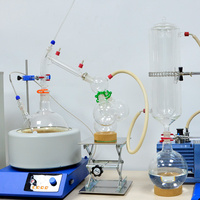 Kit de Destilación de Vía Corta de 2L para Uso en Laboratorio