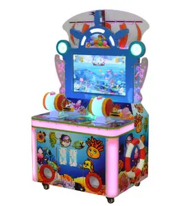 顶级销售投币拱廊室内运动娱乐快乐钓鱼儿童钓鱼游戏机待售