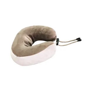 Zmind travesseiro de massagem no pescoço, travesseiro massageador shiatsu em formato de u para viagem, travesseiro para pescoço