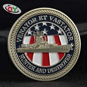 Promocional barato personalizado grabado moneda armadura de Dios 3D policía monedas de desafío para la venta - Product Image 4
