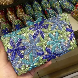 DB567 crystal hand bag evening bags in handbags