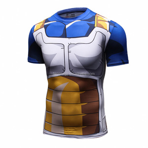 2016 superman Bola <span class=keywords><strong>de</strong></span> Dragón t <span class=keywords><strong>camisa</strong></span> 3d <span class=keywords><strong>de</strong></span> la impresión <span class=keywords><strong>de</strong></span> la camiseta <span class=keywords><strong>de</strong></span> entrenamiento <span class=keywords><strong>de</strong></span> fitness correr gimnasio camiseta - Product Image 2