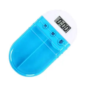 Electronic Pill Reminder Medication Timer Timed Alarm Kit Medicine Pills Case Organizer