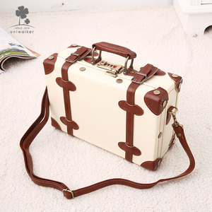 2019 de Niños de moda de cuero de la PU bolso de hombro bolso maleta blanda 3 <span class=keywords><strong>Set</strong></span> equipaje Vintage tronco - Product Image 4