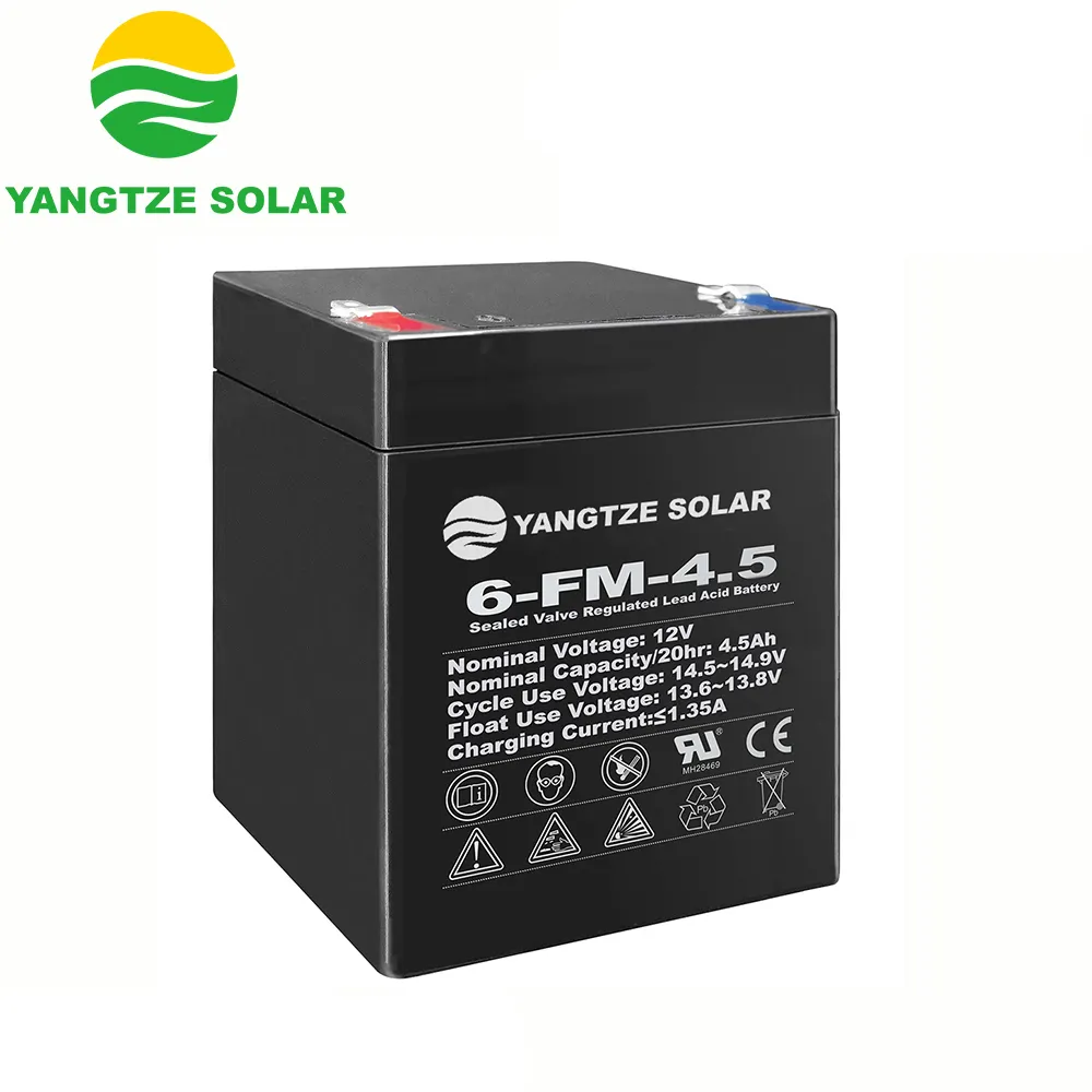 Yangtze VRLA AGM Xe Máy Ups 12V 4.5ah 20hr Pin