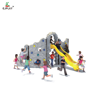 EJPLAY En Plastique Aire de Jeux Mur D'<span class=keywords><strong>escalade</strong></span> Avec <span class=keywords><strong>Toboggan</strong></span> - Product Image 1