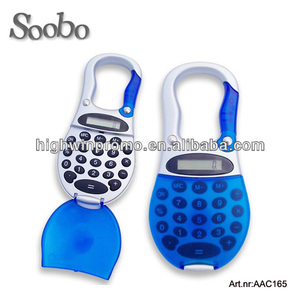 El mejor vendedor <span class=keywords><strong>de</strong></span> calculadora forma mosquetón con tapa - Product Image 1