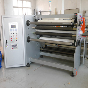 Fábrica de máquinas automáticas de corte longitudinal y rebobinado de película estirable dúplex - Product Image 3
