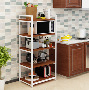 Pas cher 4 Niveaux Rack Léger En Métal Étagère De Rangement Pour Cuisine Et Salle De Bain - Product Image 1