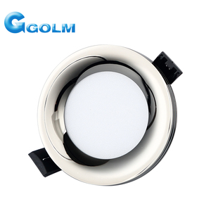 De Oro <span class=keywords><strong>tres</strong></span> de plástico de color <span class=keywords><strong>comercial</strong></span> led downlight - Product Image 1