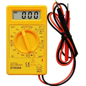 DT830A small digital multimeter With 50Hz square wave output as a signal source