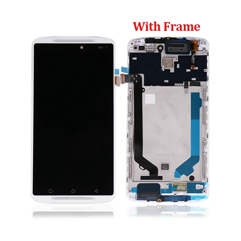 For Lenovo Vibe K4 Note LCD A7010a48 A7010 Screen Display X3 Lite Touch Digitizer Assembly With Frame Cell Phone Parts