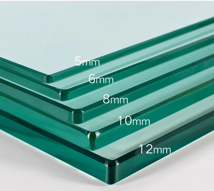 Contemporanea basso e Temperato vetro temperato fabbrica 3 millimetri 4 millimetri 5 millimetri 6 millimetri di prezzo