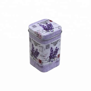 Lavanda serie caja de almacenamiento de metal al por mayor para los regalos del Día de San Valentín - Product Image 1
