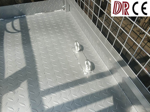 Jaula de seguridad para carretilla elevadora, 10 accesorios, plataforma de trabajo - Product Image 5