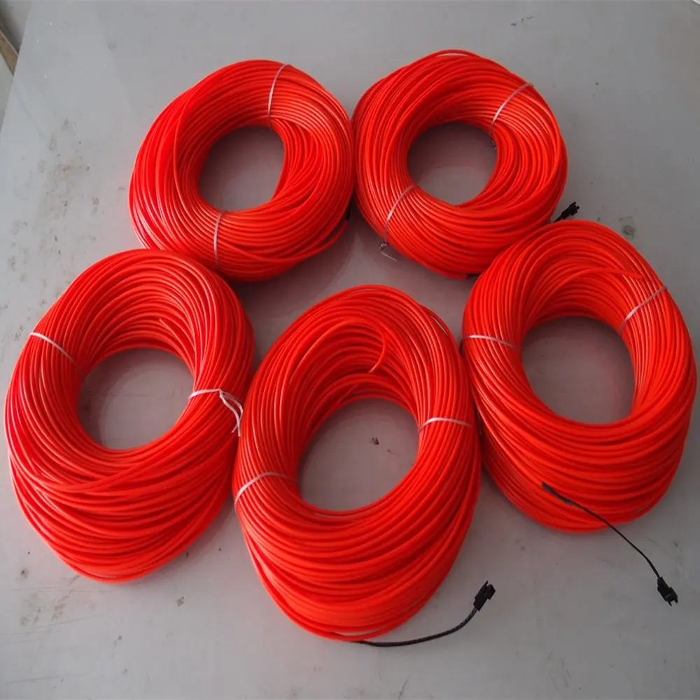 Cheap flashing100m el wire roll/ neon 2.3mm el wire