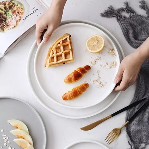 Impreso personalizado de color sólido elegante piso pasta gres placa del cargador para <span class=keywords><strong>casa</strong></span> <span class=keywords><strong>restaurante</strong></span> - Product Image 3