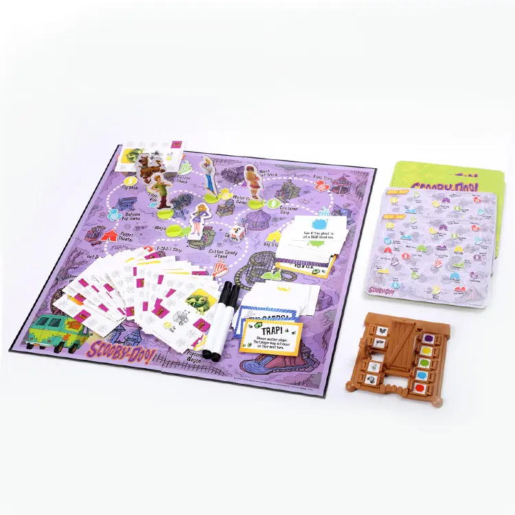 Personnalisé règle du risque design enfants éducatifs carte ludo famille jeux de société pour les enfants adultes