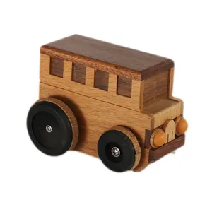 Neue produkt für kinder musik box holz puppe