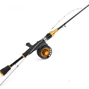 <span class=keywords><strong>Canne</strong></span> à pêche en alliage de titane, 1M, radeau, pointe souple, Spinning, Guides, moulinet, siège, outils de pêche en ruisseau - Product Image 5