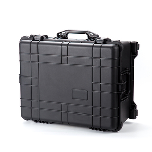 Valise de protection pour ordinateur portable GD5013, en plastique rigide, étanche, grande capacité, avec roulettes et poignée télescopique - Product Image 4