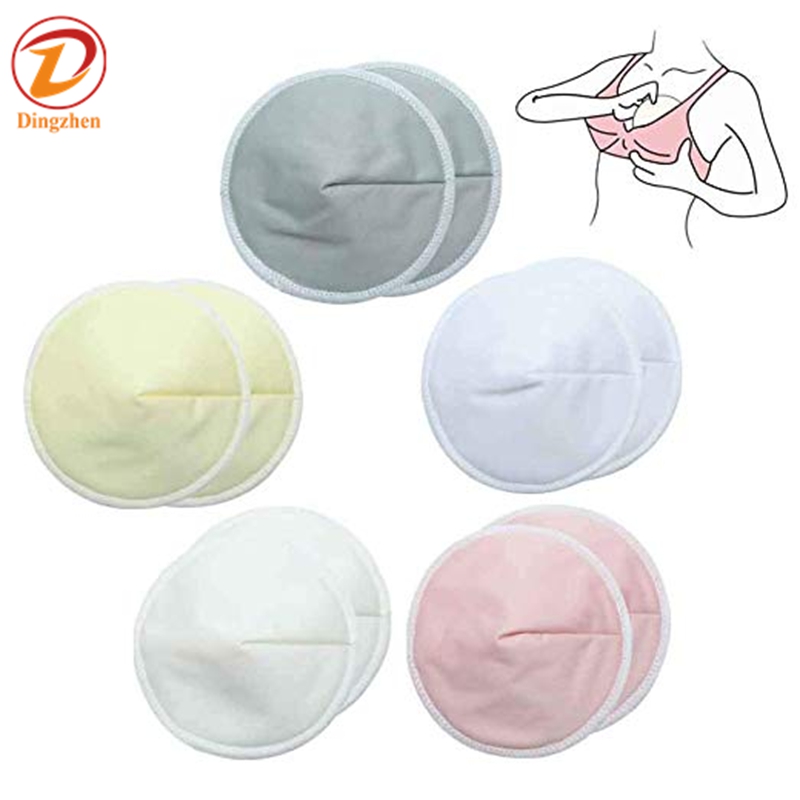 Моющиеся герметичные прокладки для груди, органические бамбуковые Контурные многоразовые вкладыши для кормления, супер впитывающие прокладки для грудного вскармливания