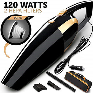 Dreamcarmin — aspirateur à main 120W 5000PA, forte aspiration, humide et sec, collecteur de poussière, bustier pour véhicules DC 12V, faible bruit - Product Image 1
