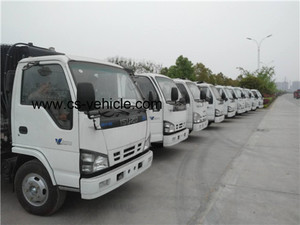 LHD/Rhd <span class=keywords><strong>Dongfeng</strong></span> 5m3 8m3 <span class=keywords><strong>10cbm</strong></span> 12m3 Phía Sau Tải Máy Đầm Xe Tải Chở Rác Giá - Product Image 3