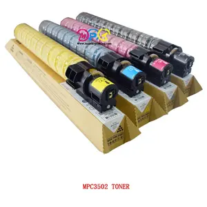 Mpc3502 Nieuwe Compatibele Toner Cartridge, Voor Ricoh Aficio Mp C3002/C3502/C4502/C5502 841735 841647 841736 841648 841737 841649